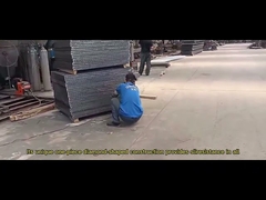 Planta de processamento de grades de aço