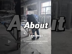 1.2m Post Altura Soldada Rede de vedação com poste de aço e tamanho 50x50mm