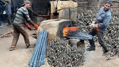 Como os Eixos de Caminhão são Feitos de Sucata de Torno | Reciclagem de Metal em Peças para Serviços Pesados