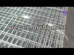 Grelhas soldadas de aço inoxidável 1000x6000 mm para plataformas industriais