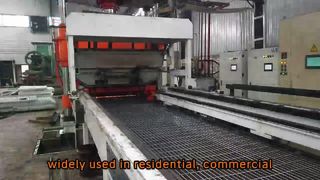 Degraus de escada de aço galvanizado por imersão a quente duráveis