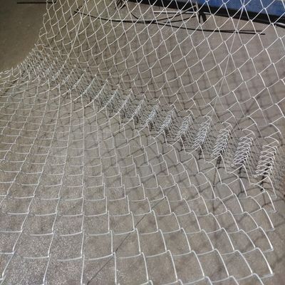 Customized Post High Strength 6ft Tall Chain Link Fence For Security