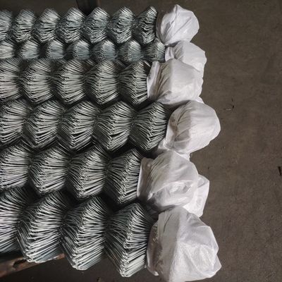 Cyclone Wire 4mm Chain Link Galvanized Fence 6 Foot