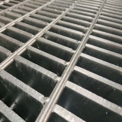 45 mm Bar retangular Pitch Grate de aço pesado com antiderrapante