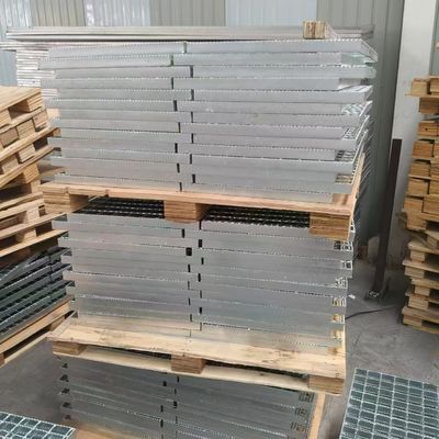 Grelha de aço industrial Pavimento durável e personalizável para sua instalação
