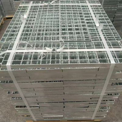 Grelhas de barras de aço serrilhado galvanizado com barra de rolamento de 30 mm
