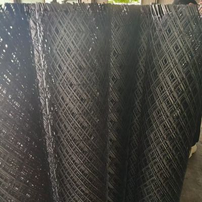 Acessórios pesados de alumínio galvanizado de folha plana de rede de arame metálico expandido com 1,5 mm e parafusos de segurança