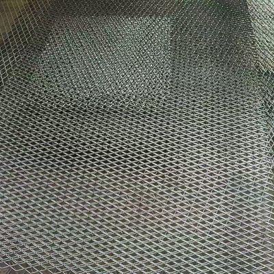 Q235 Placa de banda de rodagem metálica de aço expandida Forte resistência à corrosão