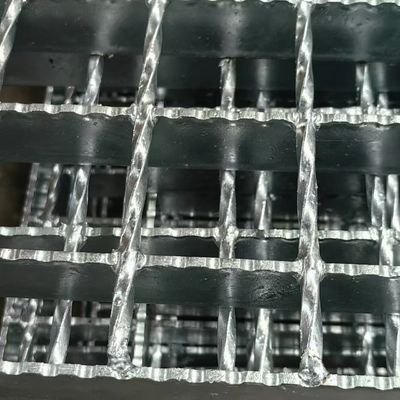 30mm barra plana soldadura aço decking Grating superfície moderna brilhante