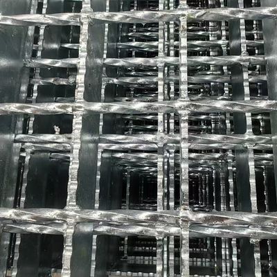 Grelhas antiderrapante para pavimentos de aço dentro de uma barra plana