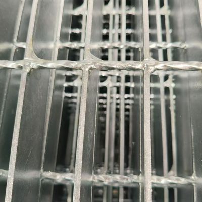 Grelhas de aço carbono antiderrapagem para tratamento de esgotos externos