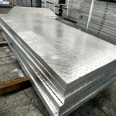 30 mm Barra de rolamento Pitch aço industrial segurança Grelha alumínio placas quadriculadas
