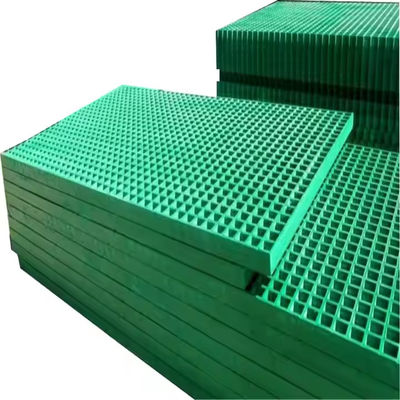 Q235 Q345 Grade Fiberglass Grating Panels Low Maintenance Multi-purpose