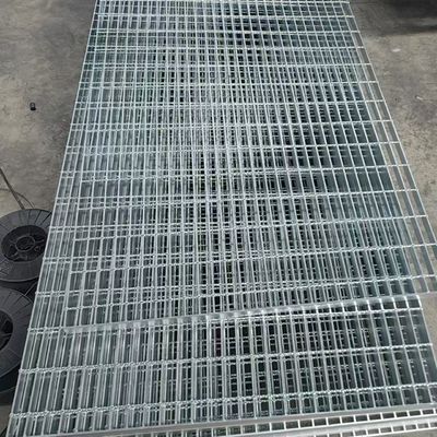 Superfície não tratada Grelha de aço serrilhada de carga pesada de 50 mm