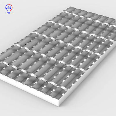 Grelhas industriais de aço com textura de aço inoxidável e processo de soldagem
