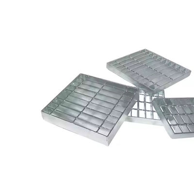 Bright Surface Flat Steel Grating Plain Shape Heavy Duty
