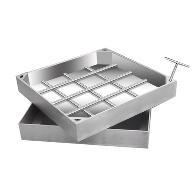 Grelhas soldadas de aço inoxidável 1000x6000 mm para plataformas industriais