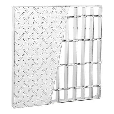Barra de aço galvanizada anti deslizamento do assoalho 32x5mm que raspa para a passagem