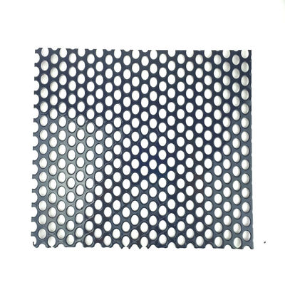O furo redondo perfurado decorativo W0.5m perfurou a placa de metal para a parede exterior