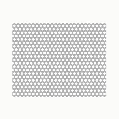 O furo redondo Ss 0.5mm perfurados de aço suaves chapeia galvanizado para a plataforma