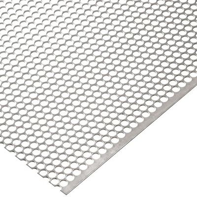 Placa de metal perfurada da espessura 1220X2440mm de 0.3MM para a caixa do orador alto decorativa